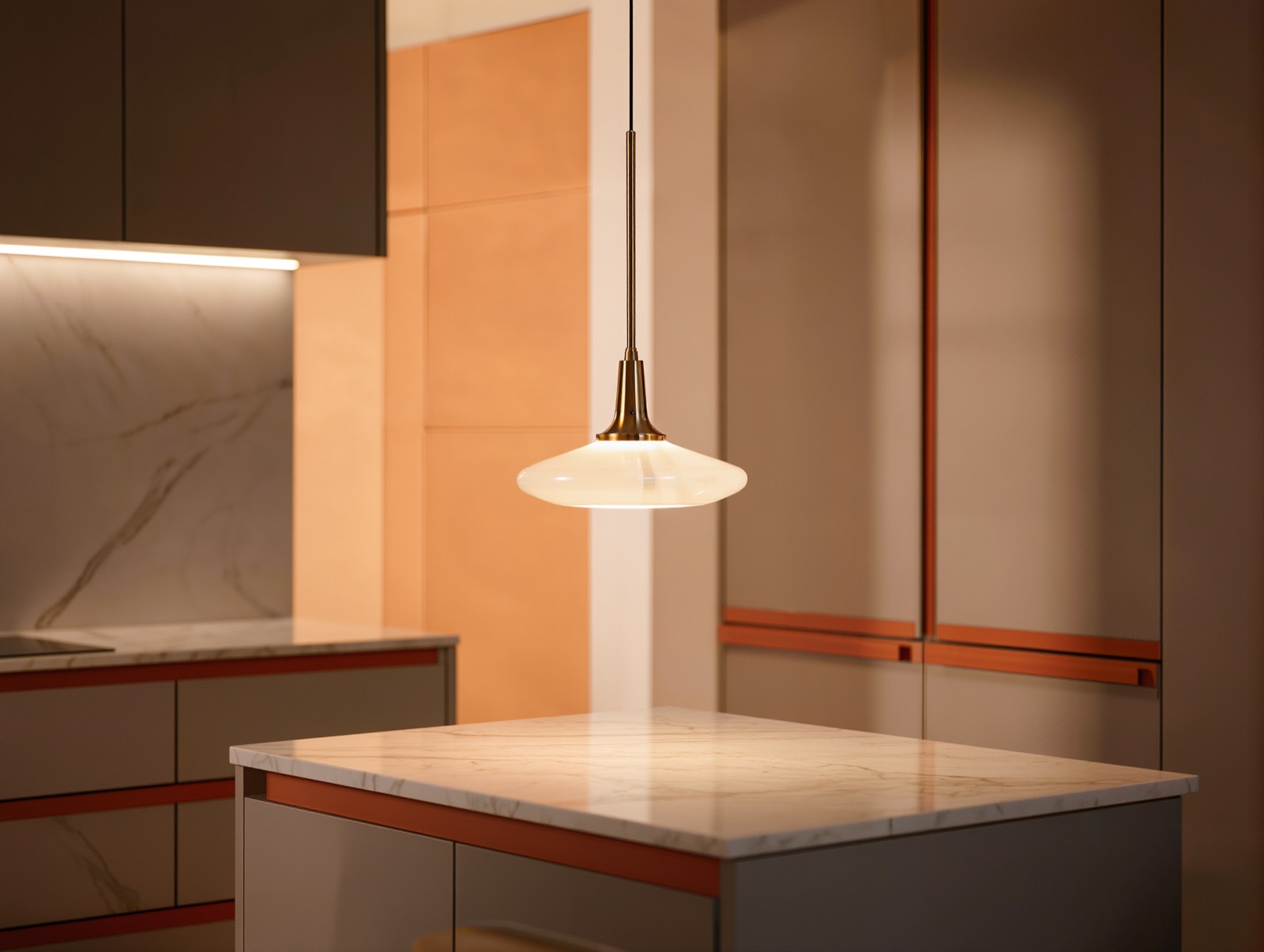 Pendente de design Novaluz Iluminação