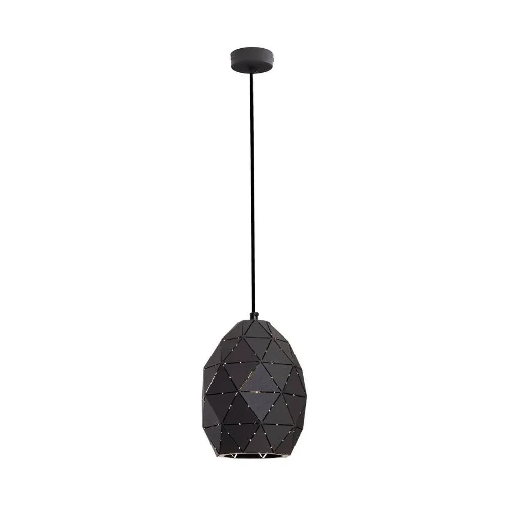 Pendente Ø Preto - Outlet Novaluz Iluminação
