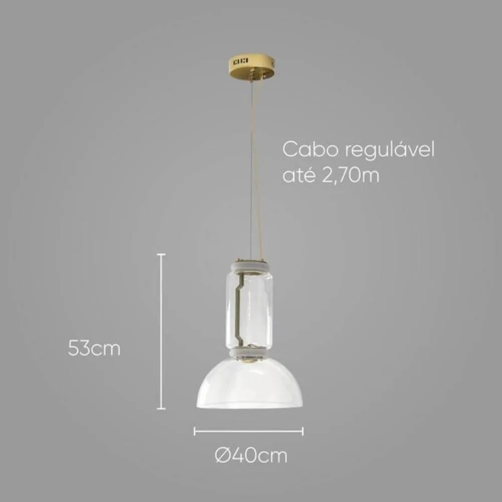 Pendente Ouro Clean - foto 2