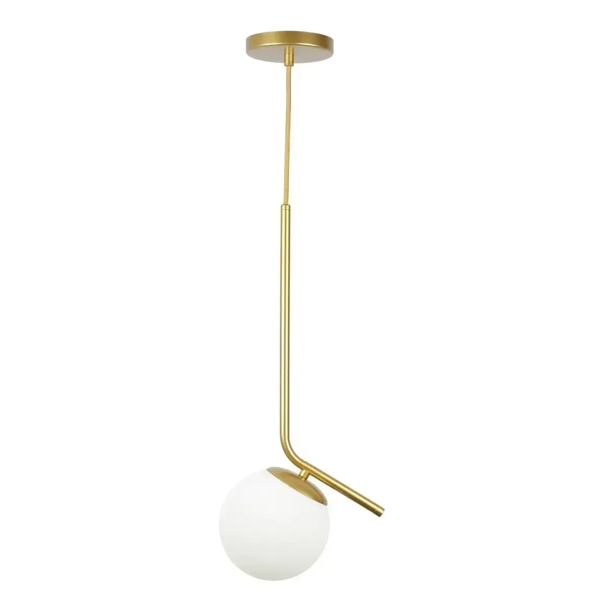 Pendente Globo Dourado - Outlet Novaluz Iluminação