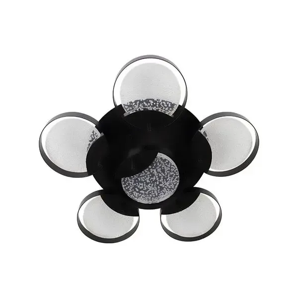 Plafon Emma Preto - Outlet Novaluz Iluminação