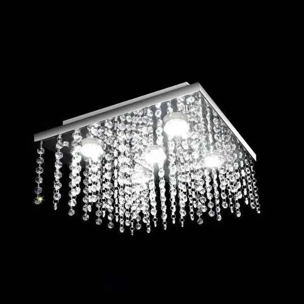 Plafon Cristal Castanha - Outlet Novaluz Iluminação