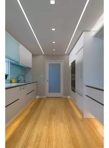 Perfil de LED Novaluz Iluminação aplicado em ambiente